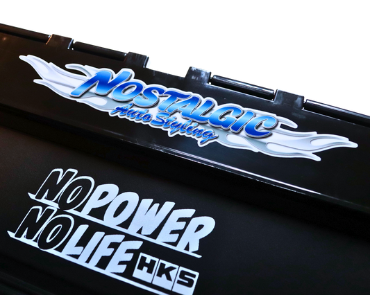 Nostalgic Auto Styling Flame Sticker