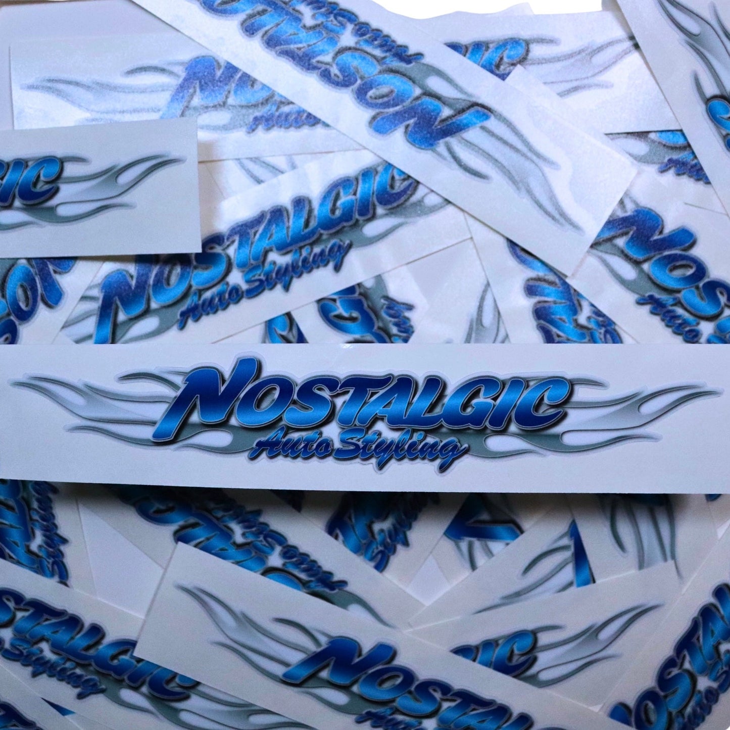 Nostalgic Auto Styling Flame Sticker