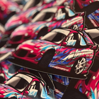 NAS Demo Car Chibi Sticker