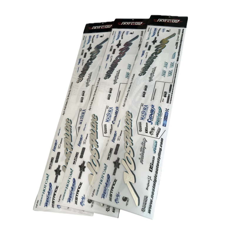 NAS Demo Car RC Livery Pack 1:10