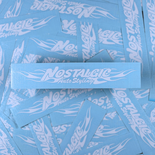 Nostalgic Auto Styling Flame Die-Cut